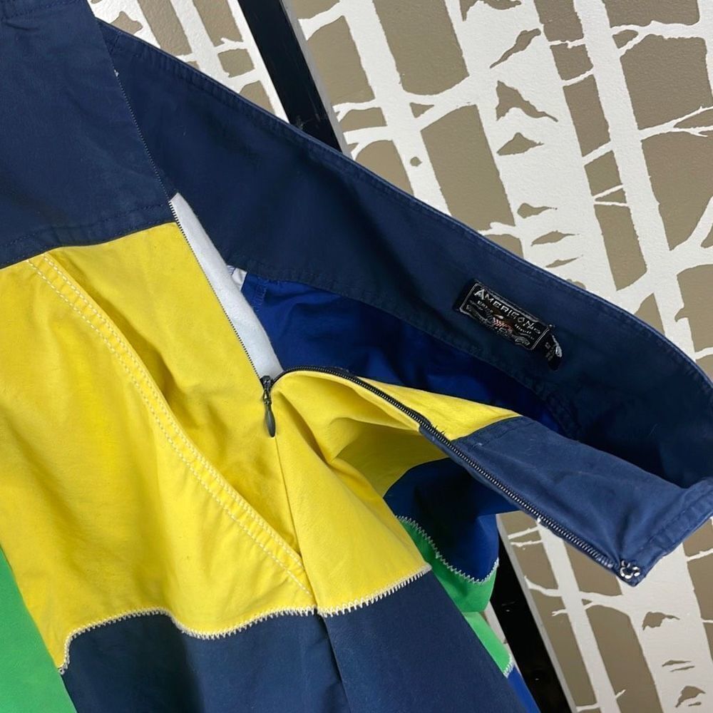 RARE American Living Nautical Patchwork Circle Sk… - image 4